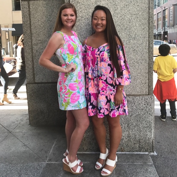 Lilly Pulitzer Dresses & Skirts - LILLY PULITZER shift dress (left) !!! SIZE 4 !!!